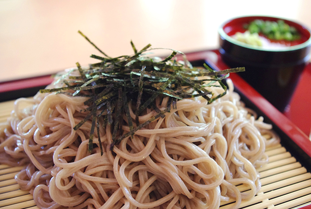 蕎麦とおやきが美味しい