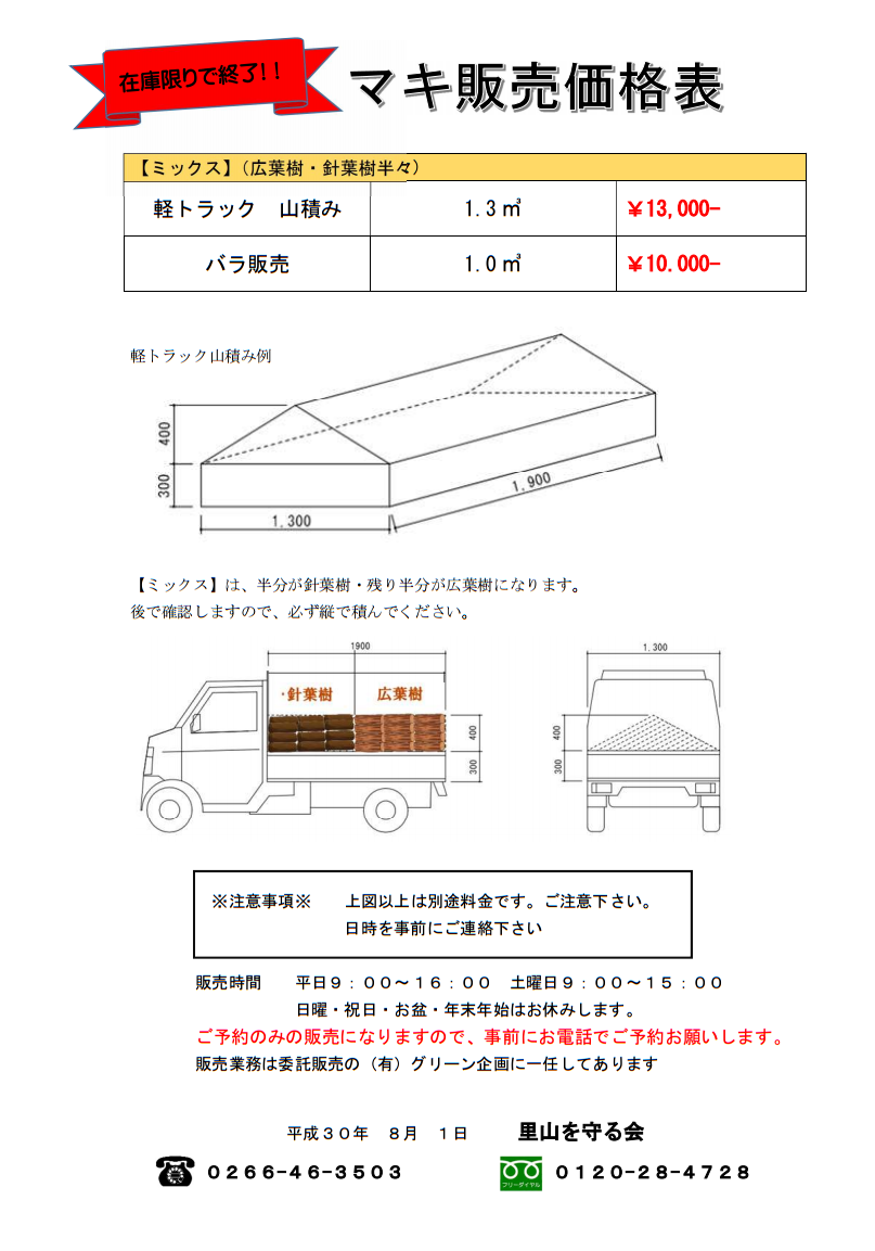 薪販売H30年度