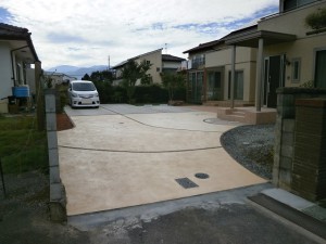 カラーコンクリート松本市
