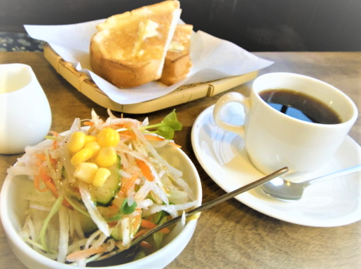 松本市の美味しい朝食【珈琲 まるも 】