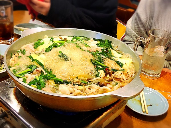 韓国料理『美蘭』の和風もつ鍋