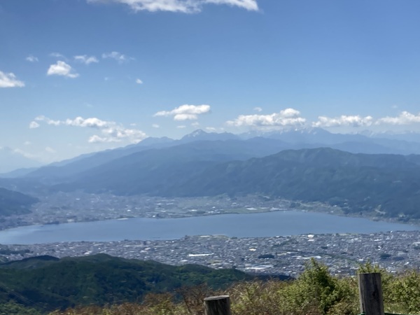 令和4年度 高ぼっち 自然環境ボランティア活動記録レポ☆塩尻市展望台富士山