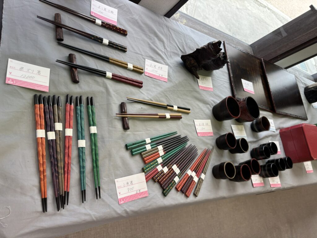 木曽平沢・奈良井で行われている木曽漆器祭に行ってきました。