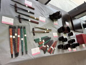 木曽平沢・奈良井で行われている木曽漆器祭に行ってきました。