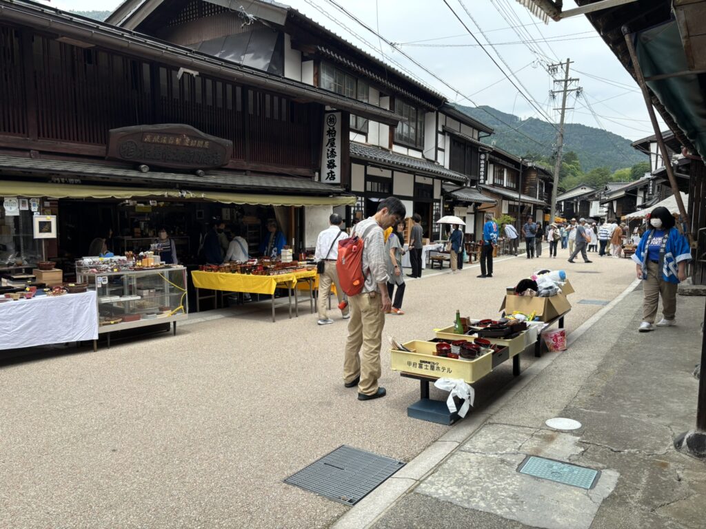 木曽漆器祭2025行ってきました☆