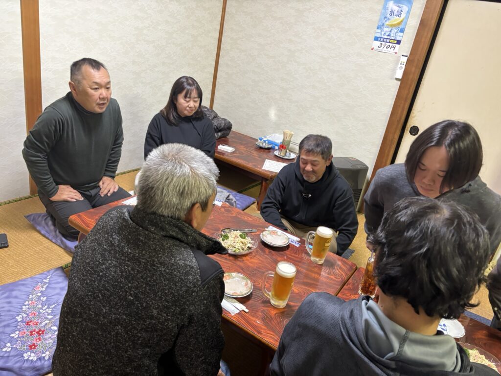 令和7年度　忘年会に参加しました！