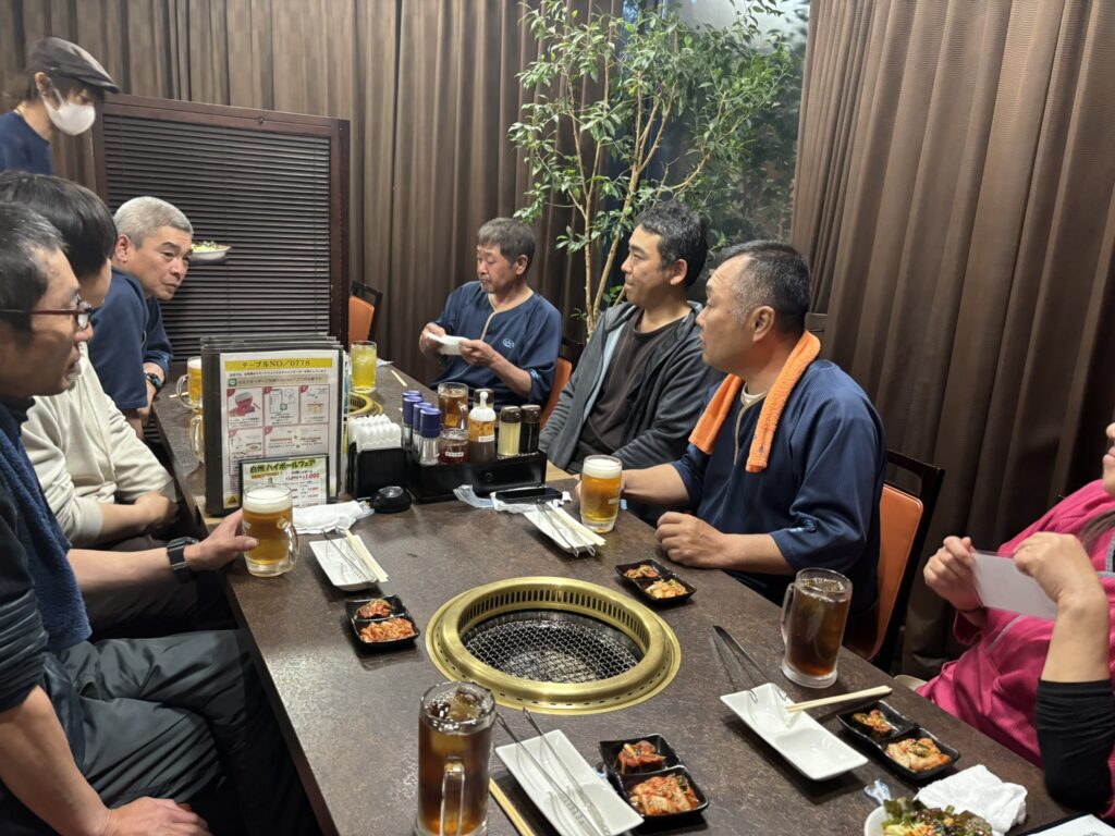 除雪・塩カル散布業務の慰労会☆