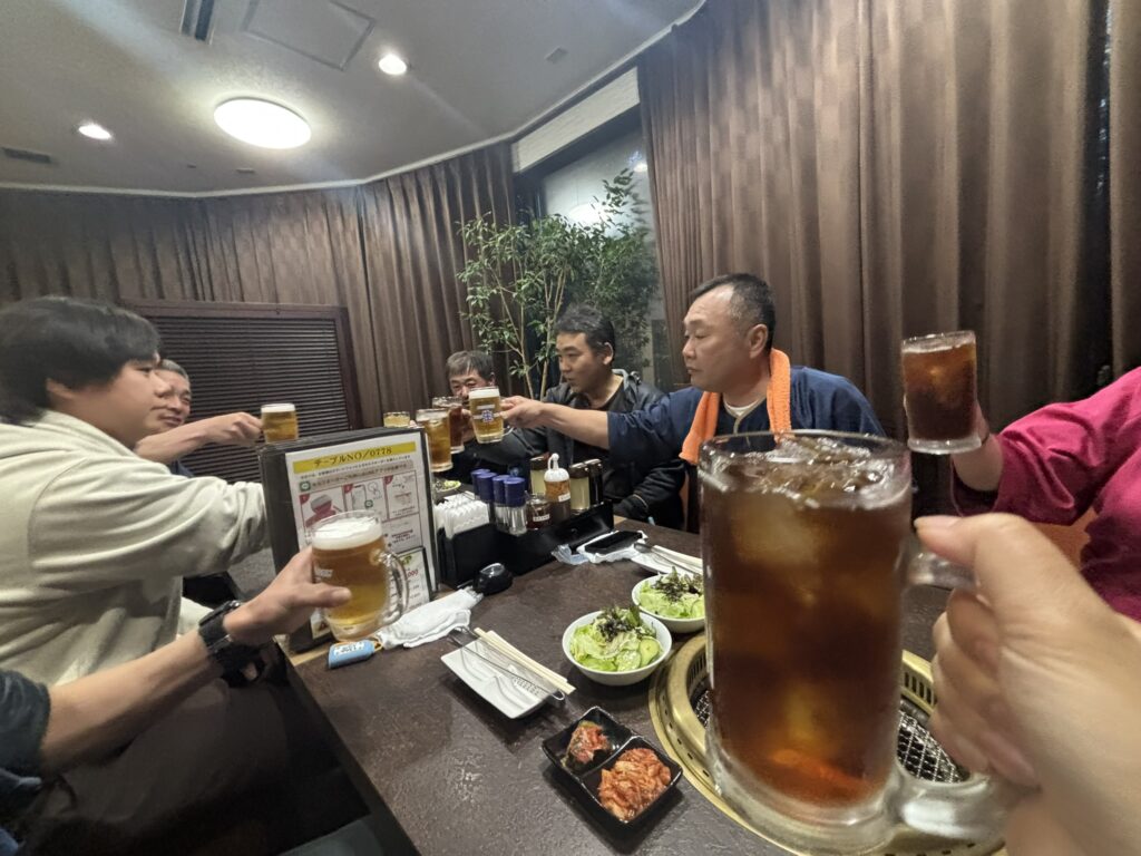 除雪・塩カル散布業務の慰労会☆