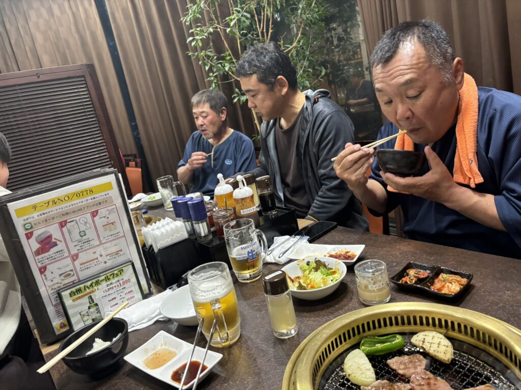 除雪・塩カル散布業務の慰労会☆