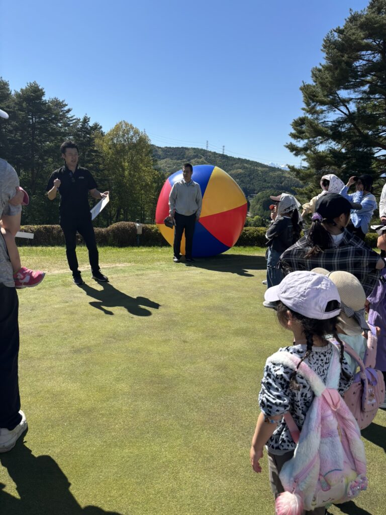塩嶺カントリークラブのGWこどもの日親子イベントに参加してきました！！