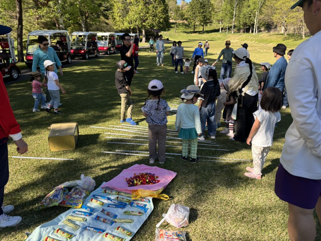 塩嶺カントリークラブのGWこどもの日親子イベントに参加してきました！！