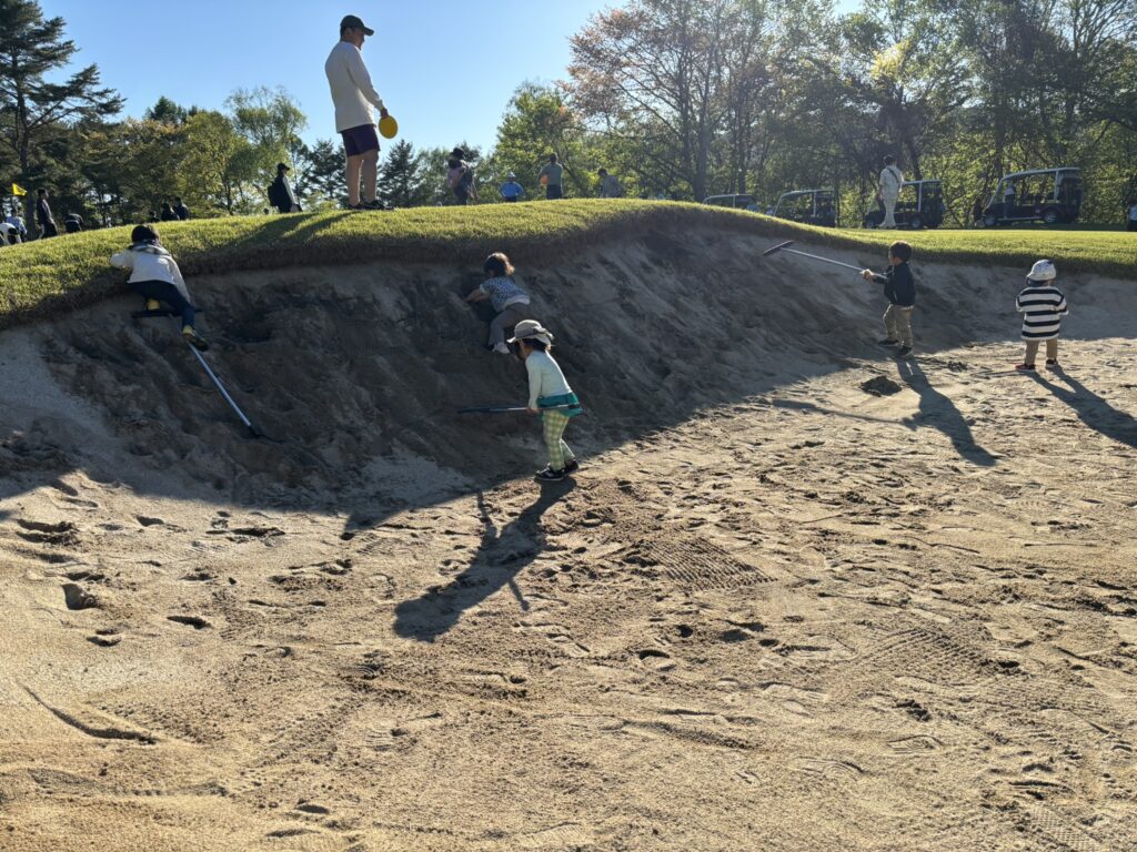 塩嶺カントリークラブのGWこどもの日親子イベントに参加してきました！！